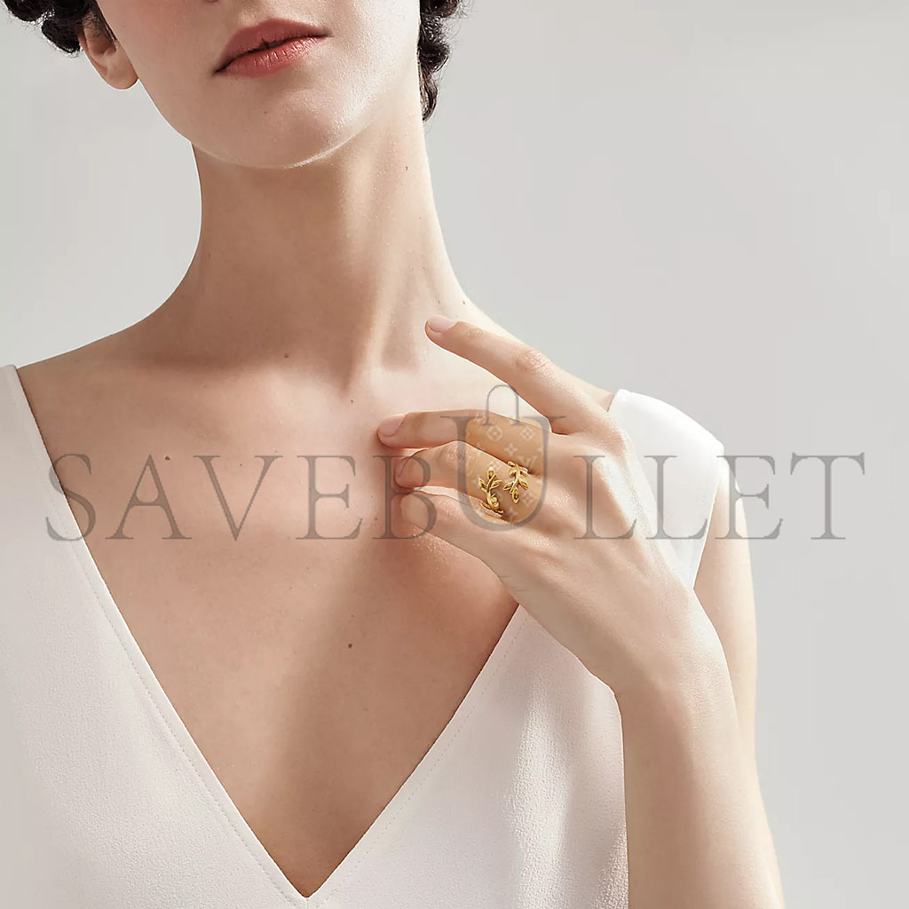 T*f*ny paloma picasso® olive leaf bypass ring 67544455